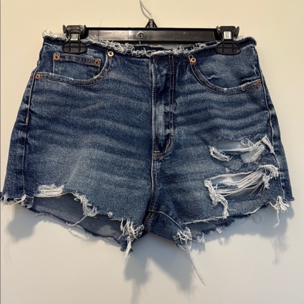 American Eagle Distressed Denim Shorts